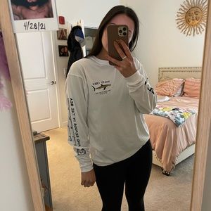 Light weight long sleeve top